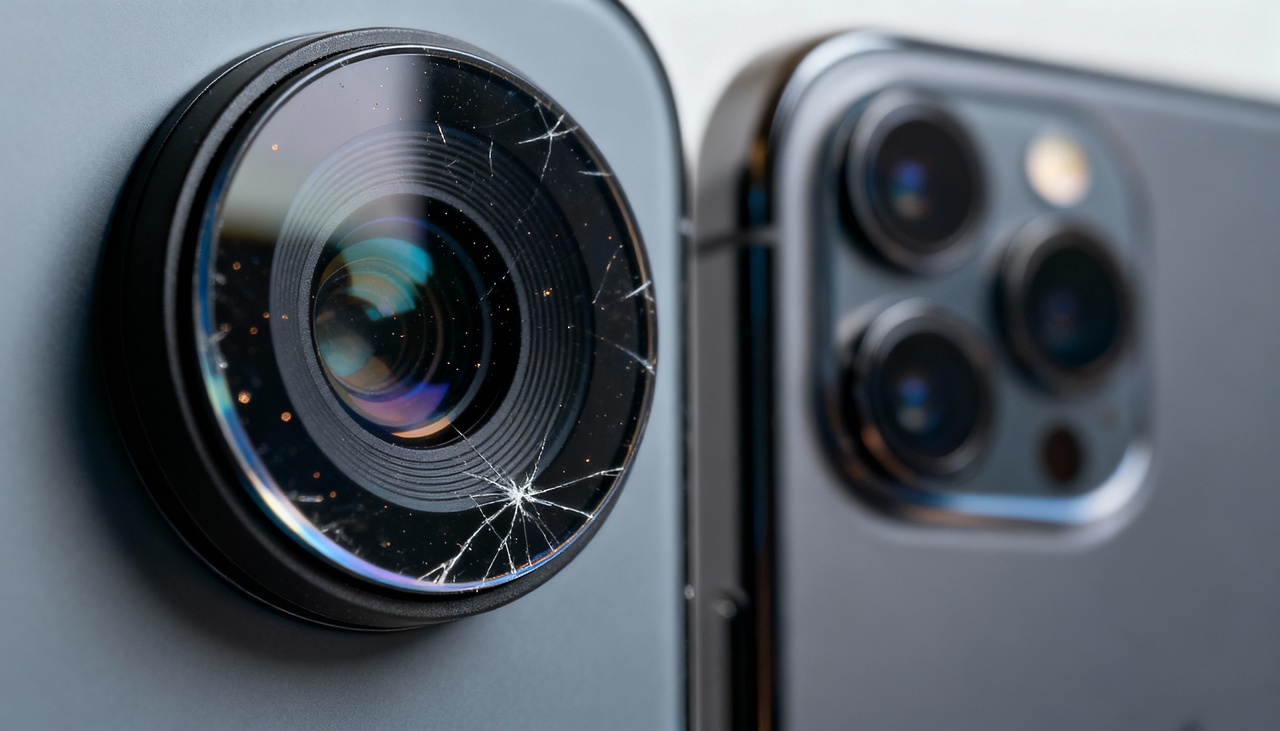 Grande parte dos protetores de câmera são fabricados com materiais inferiores à safira usada nas lentes originais