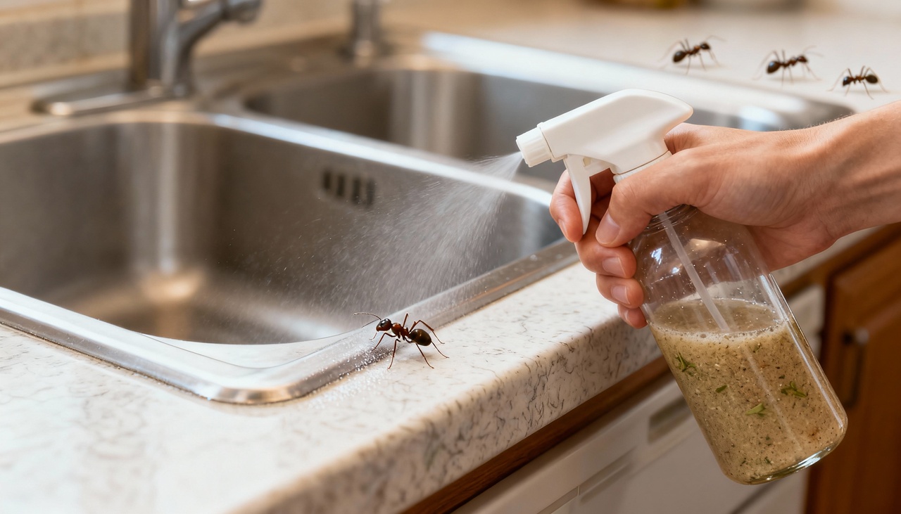 Solucionar a presença de formigas com receitas naturais permite interromper as trilhas químicas que orientam esses insetos