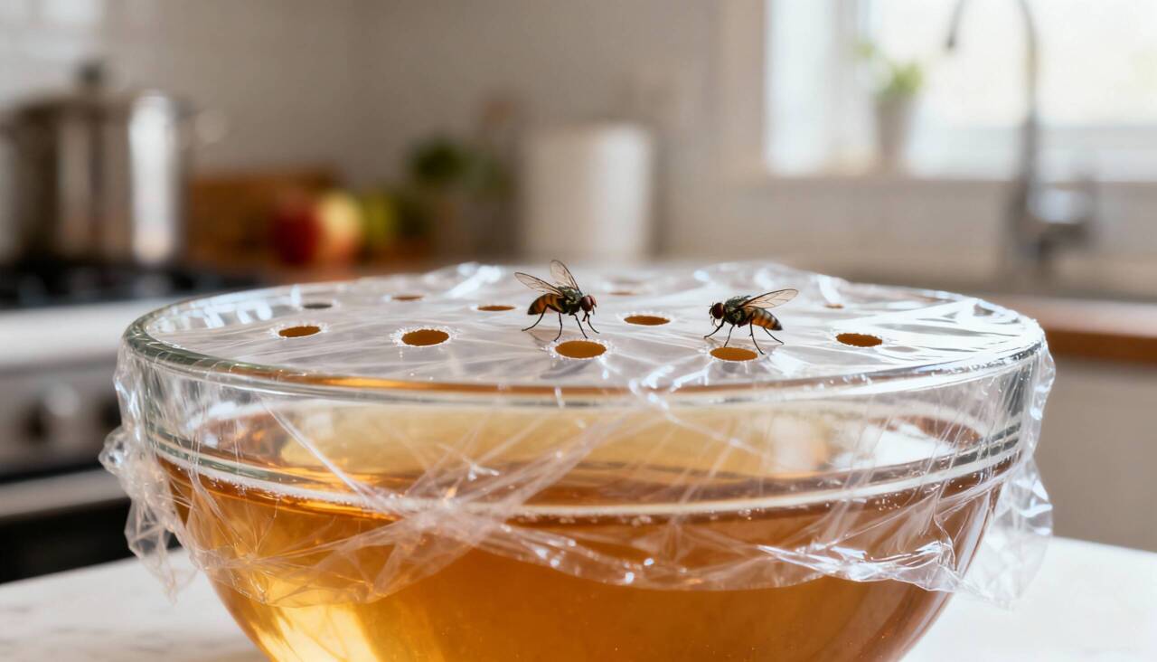 O princípio da técnica se baseia na atração natural que esses insetos têm por odores específicos
