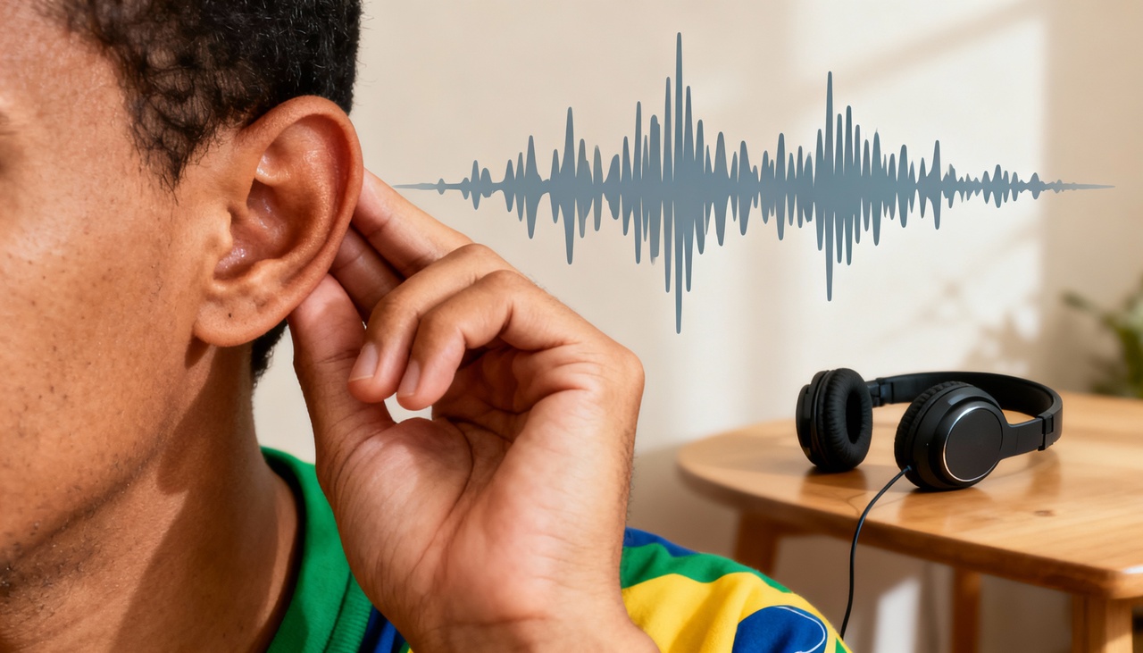 O termo médico utilizado para descrever esses sons percebidos na ausência de estímulo externo é tinnitus