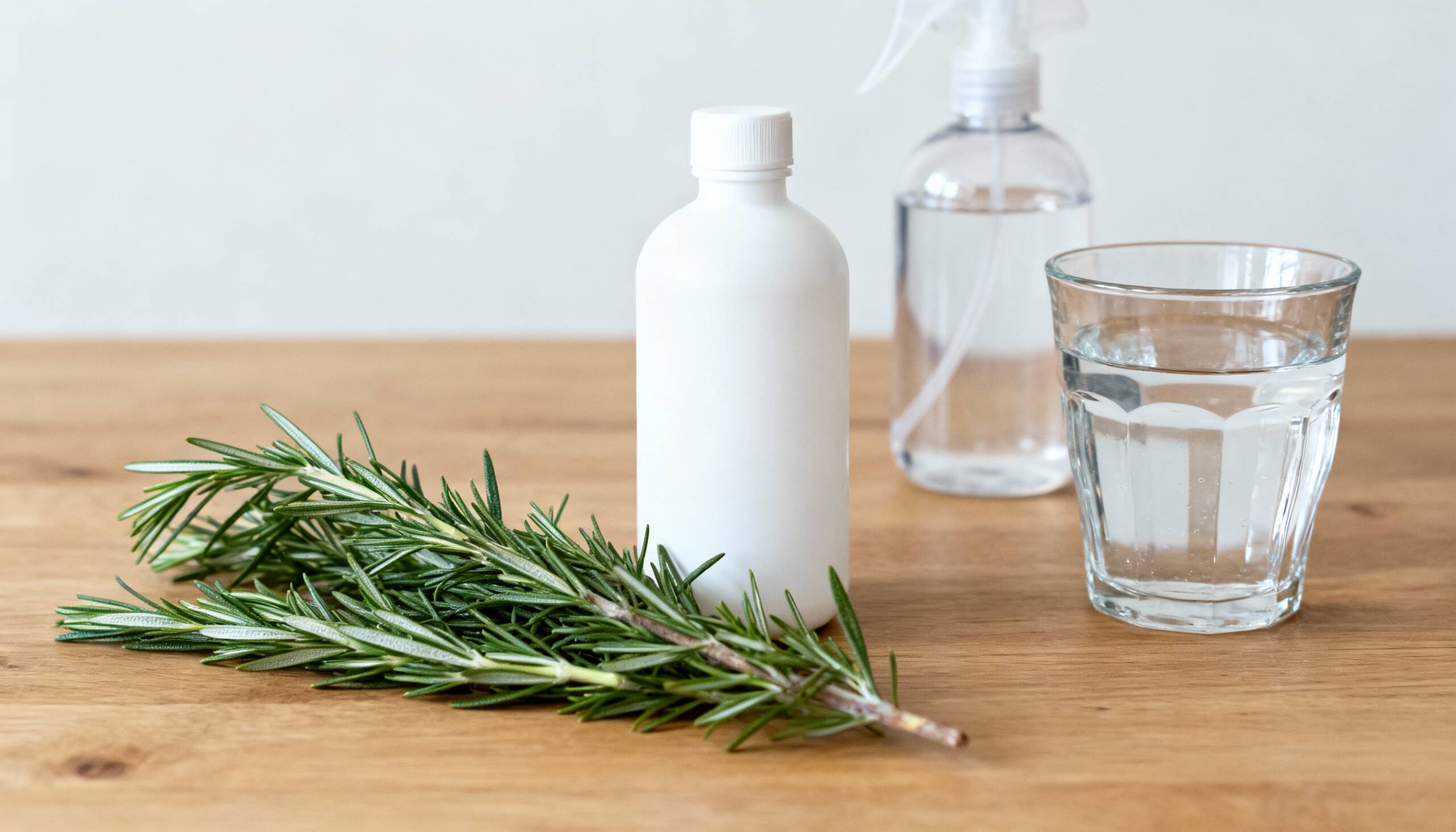 O limpador à base de alecrim e vinagre destaca-se pela versatilidade e pode ser usado tanto na desinfecção quanto no controle de odores