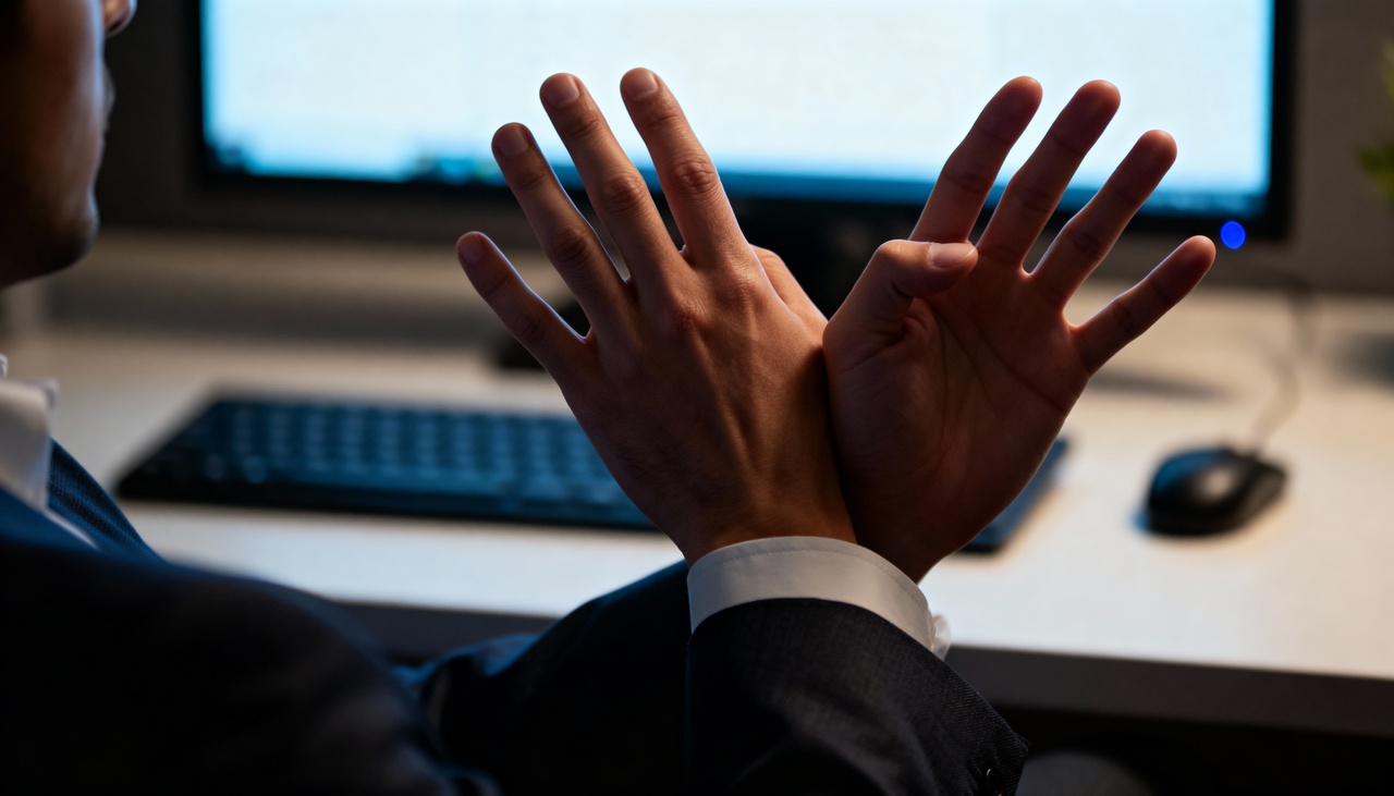 Alongar mãos e pulsos diariamente contribui para minimizar a tensão acumulada e aumentar a mobilidade dessas regiões