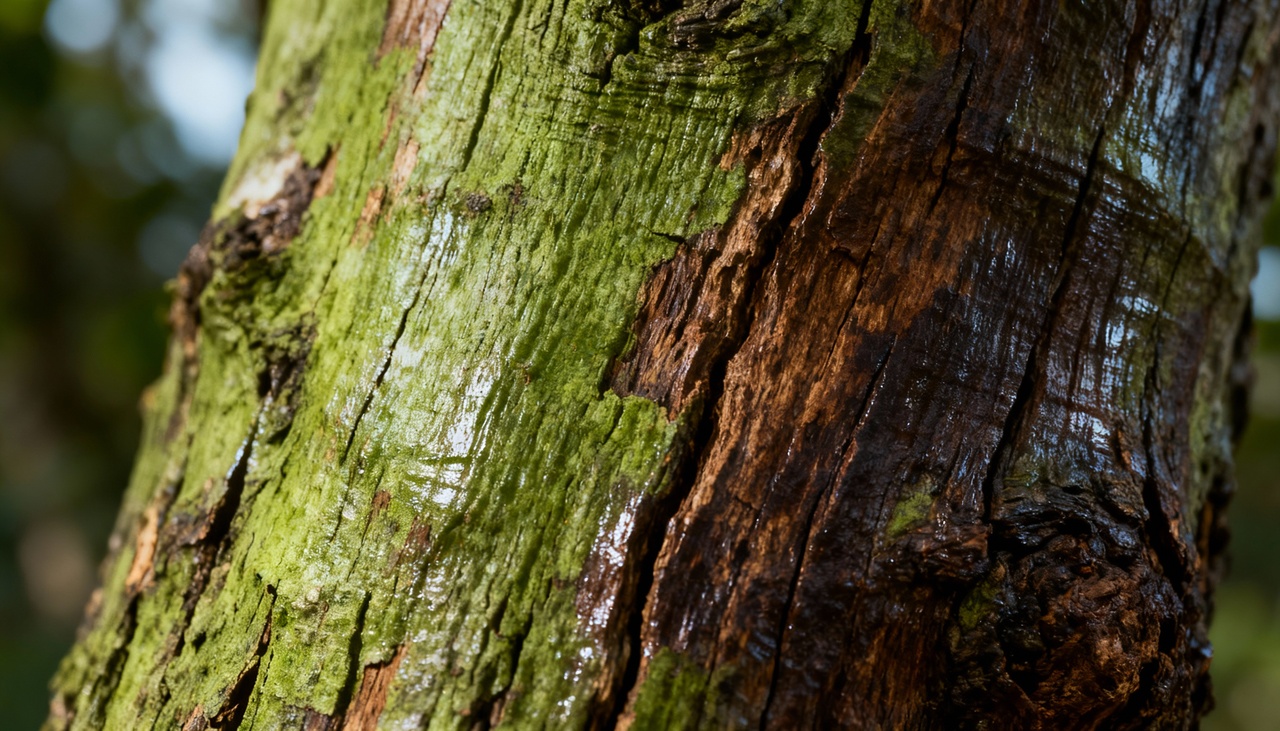 A principal característica que diferencia o guayacán é sua densidade extrema