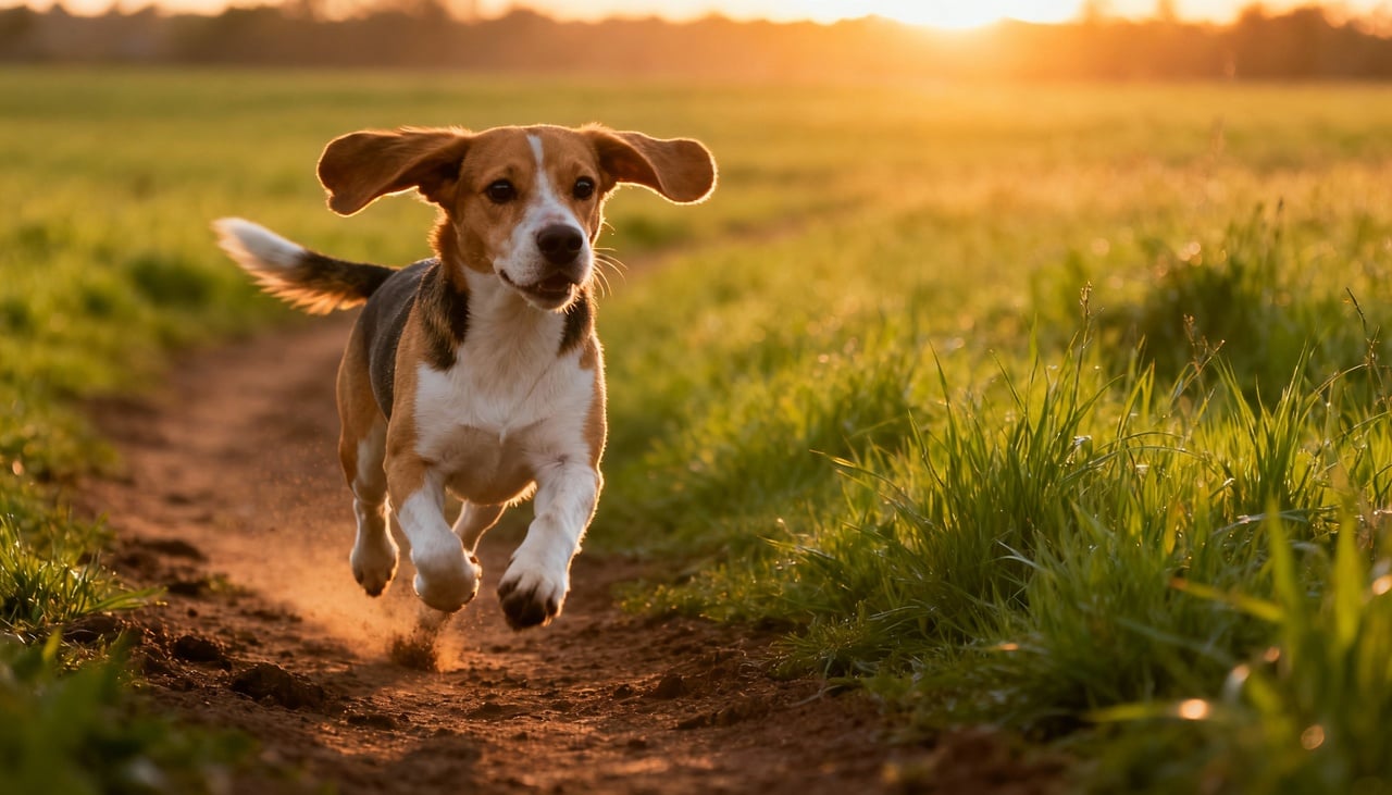 O Beagle foi originalmente criado para caça e rastreamento, o que moldou sua energia elevada e gosto por explorar