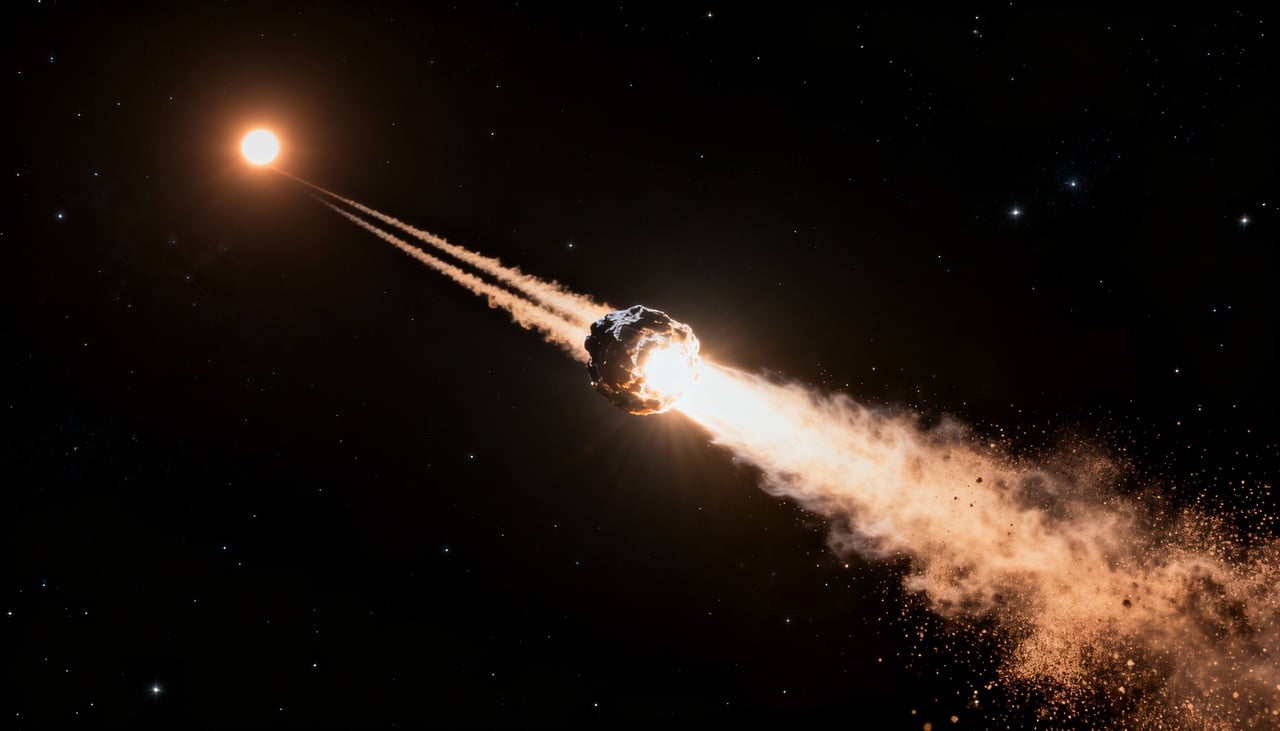 As observações recentes revelam um padrão de atividade sem precedentes em objetos vindos de fora do sistema solar