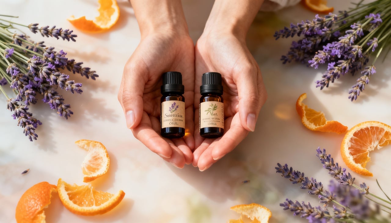 Óleos essenciais atuam por vias olfativas e pela pele