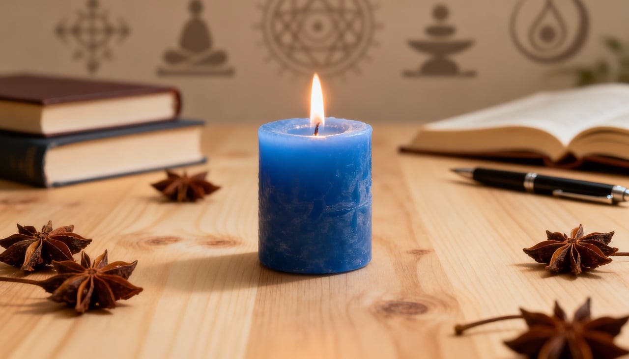 O ritual da vela azul e cravo segue etapas tradicionais valorizadas em simpatias brasileiras