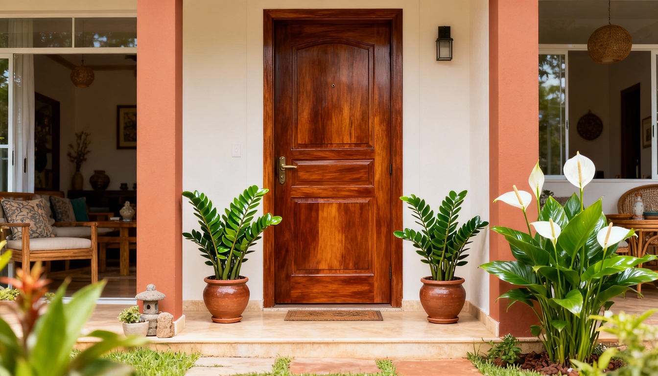 Segundo a tradição chinesa, alguns pontos da casa são considerados estratégicos para acomodar vasos e arranjos de plantas