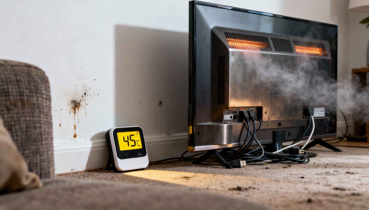 Manter a TV funcionando sem pausas representa um aumento importante no consumo de energia