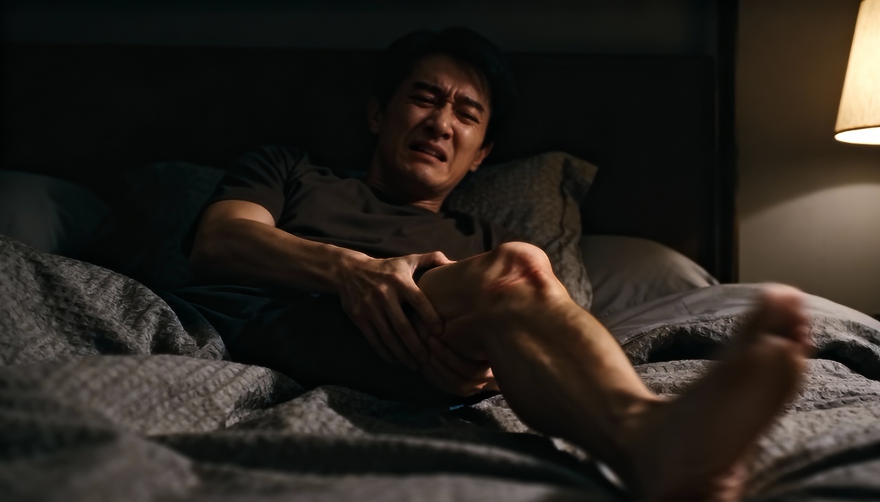 As câimbras durante a noite costumam ser resultado de desequilíbrios dos eletrólitos fundamentais para o funcionamento muscular