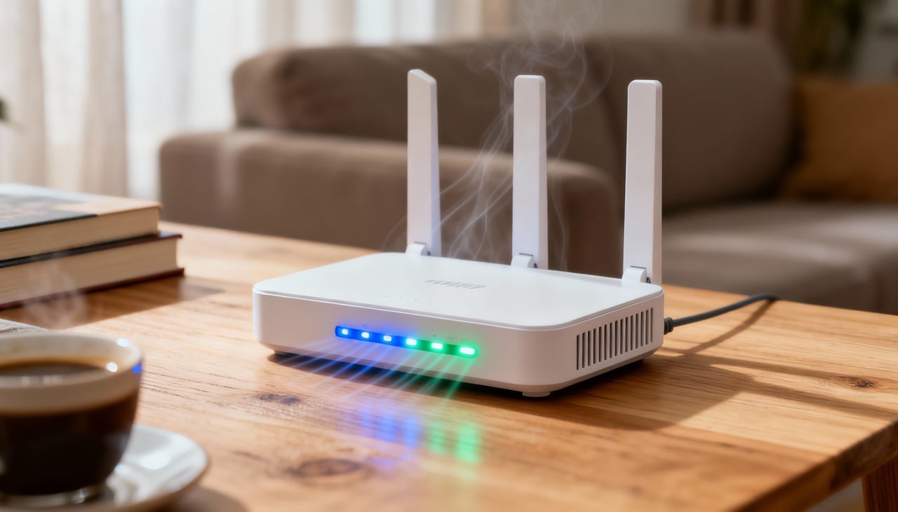 Equipamentos eletrônicos como modems são sensíveis ao calor excessivo