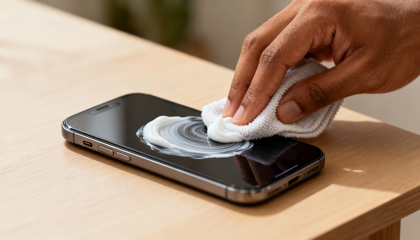 A ideia se apoia na textura levemente abrasiva de algumas fórmulas