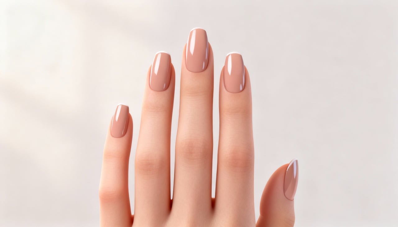 O comprimento equilibrado das unhas midi proporciona um visual refinado sem os desconfortos das extensões muito longas