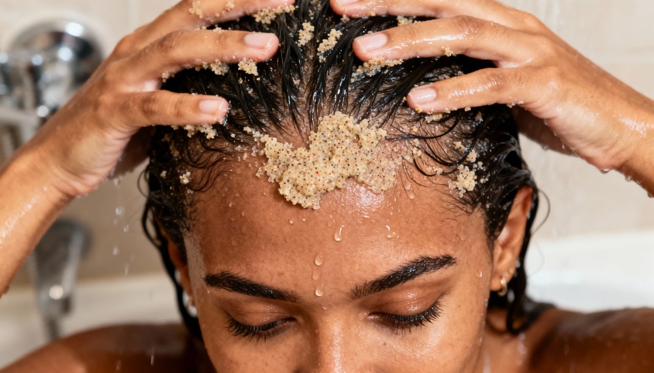 A Scalp Detox reúne práticas e produtos para limpar profundamente o couro cabeludo