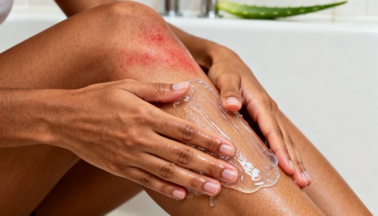 Logo depois da depilação, é comum surgirem problemas como foliculite e pelos encravados