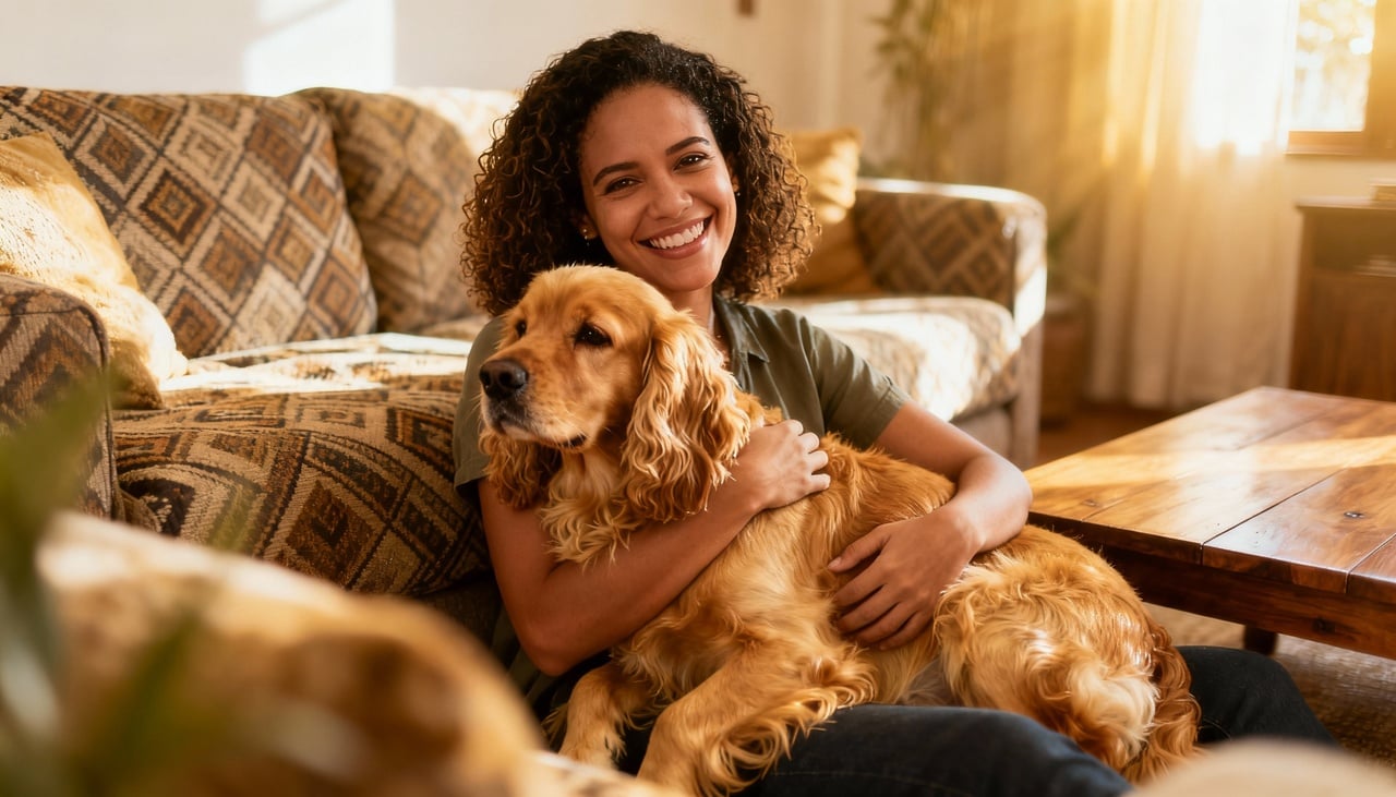 O Cocker Spaniel é conhecido pelo apego aos membros da família e pela facilidade para socializar
