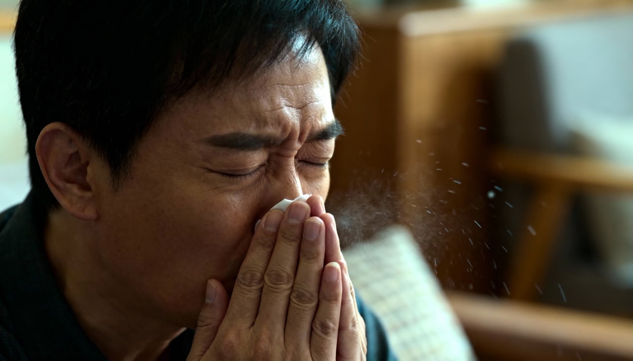 A tendência de espirrar várias vezes consecutivas está relacionada à busca do organismo por manter as vias respiratórias limpas