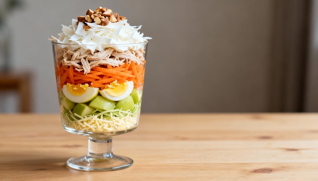 A base da receita permanece simples, mas a combinação inusitada cria uma experiência gastronômica única