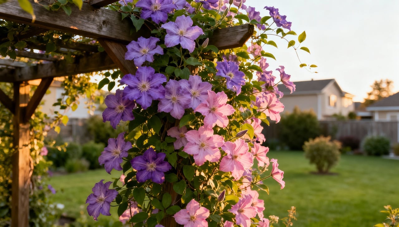 No universo das plantas trepadeiras, poucas espécies conquistam tanta admiração quanto a Clematis
