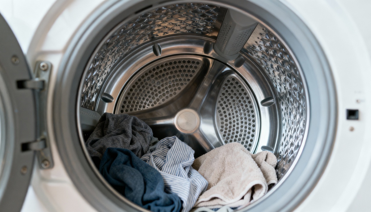 Ao realizar lavagens com quantidade reduzida de peças, a distribuição interna no tambor se desequilibra