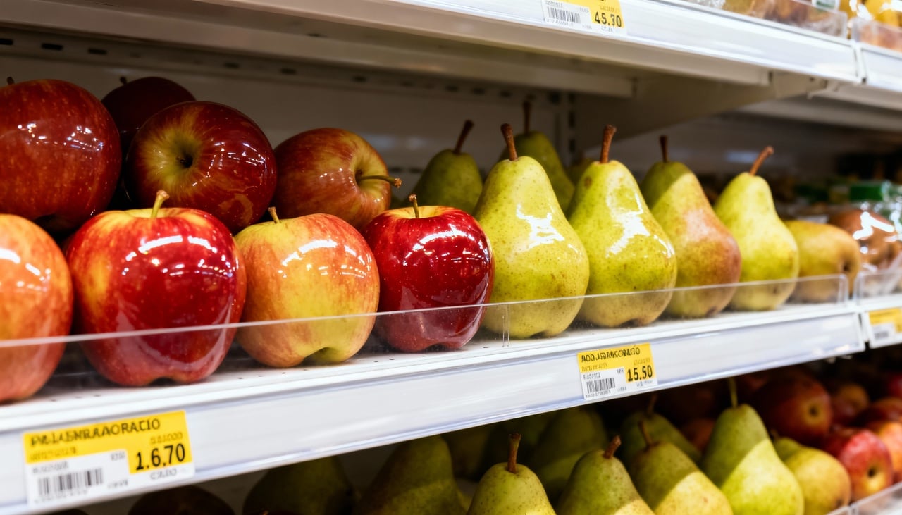 A presença de cera nas frutas pode dificultar a higienização adequada