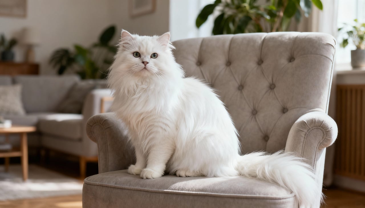 O Angorá Turco se destaca entre as raças de gatos domésticos pela sua facilidade em interagir com tutores