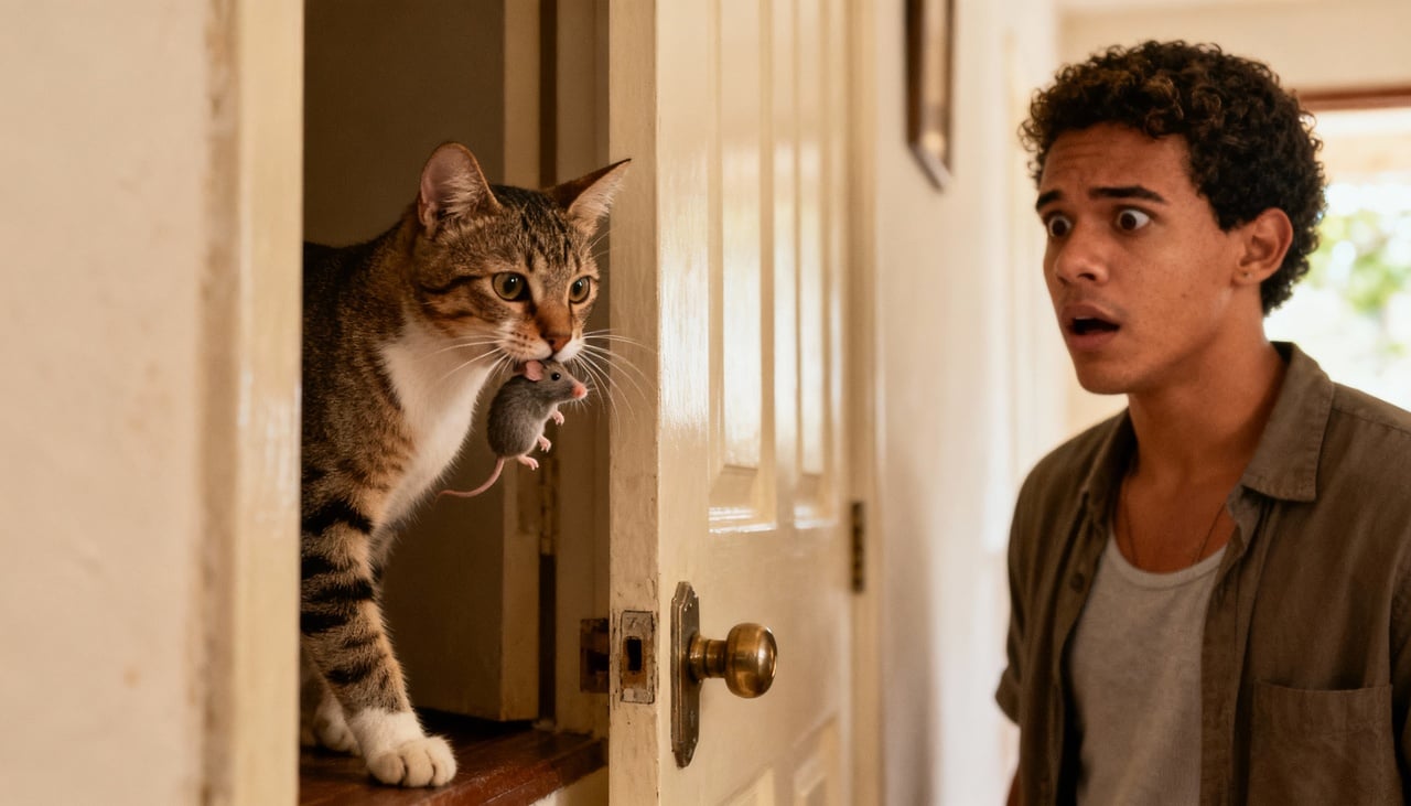 O instinto de caça é parte essencial da natureza dos felinos, mesmo entre os gatos de casa