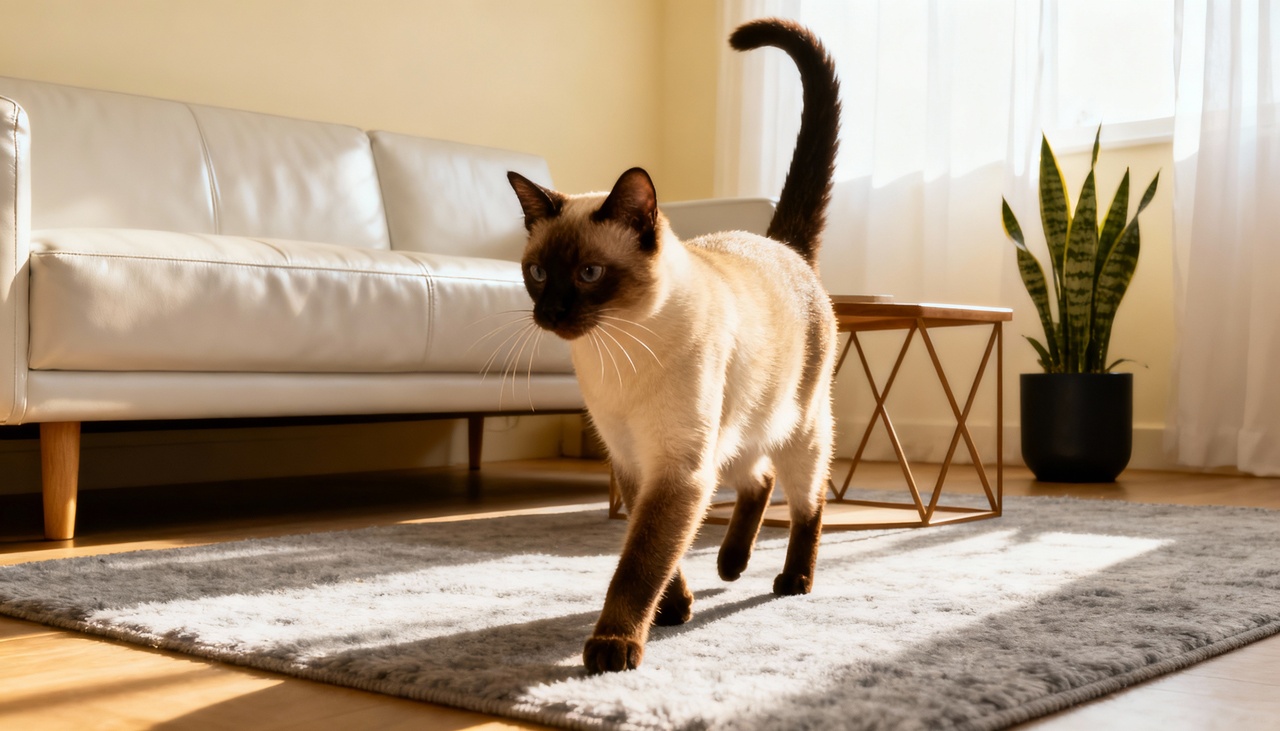 A personalidade autossuficiente do gato siamês é resultado de sua história e genética