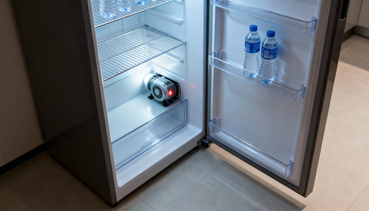 Alimentos, bebidas ou recipientes dentro da geladeira acumulam frio e estabilizam a temperatura