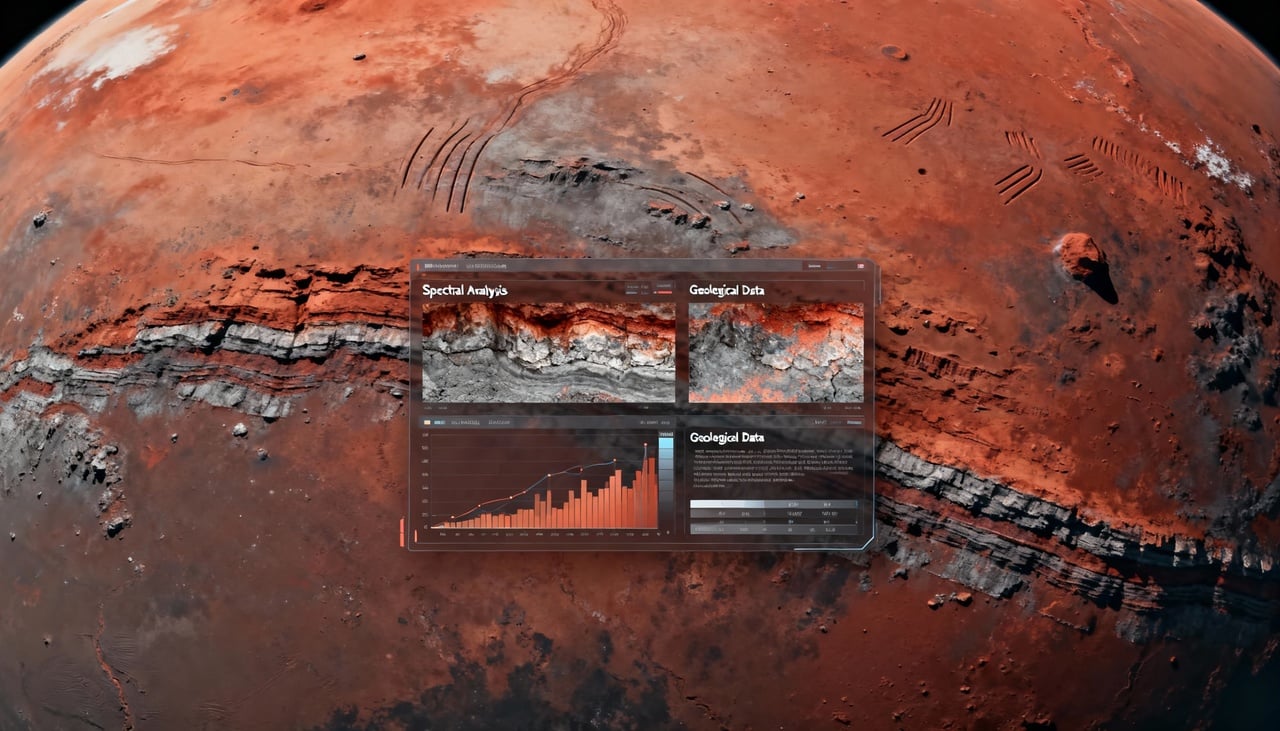 Os cientistas analisaram formações rochosas e padrões geológicos que sugerem a movimentação de água sob a superfície do planeta