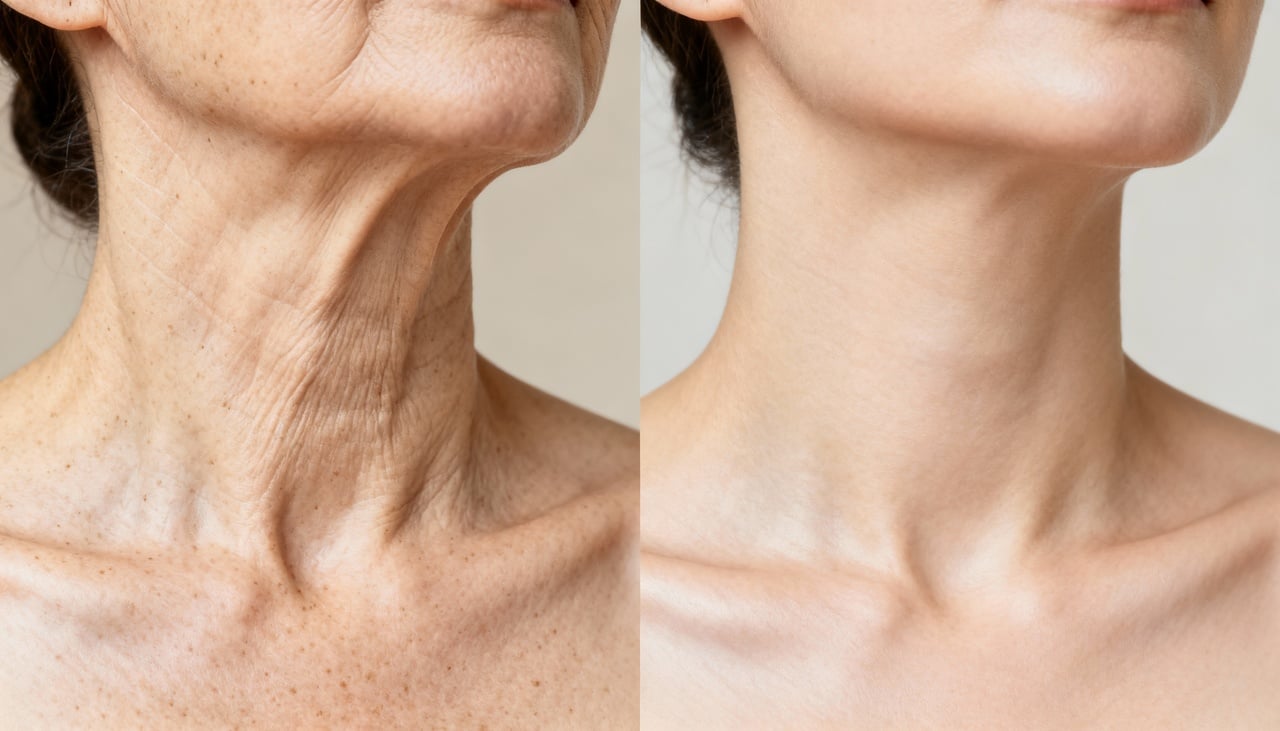 Como reverter o envelhecimento do pescoço com a aloe vera