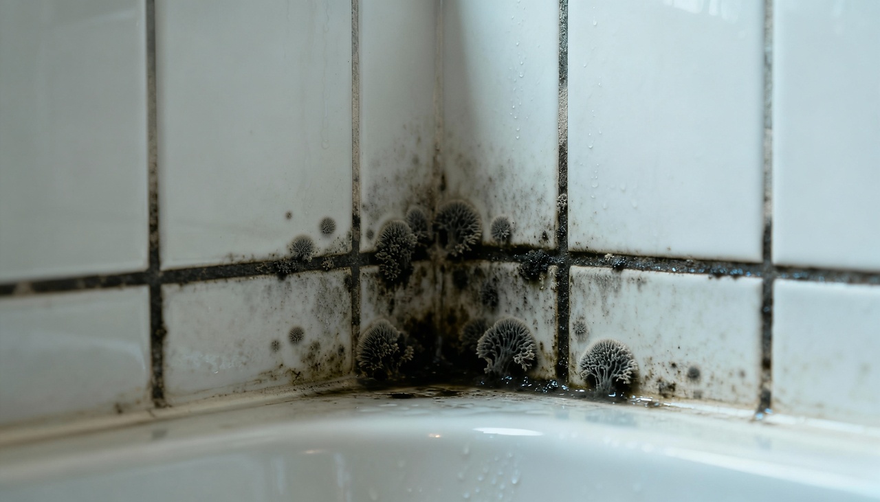 O surgimento de fungos no rejunte está diretamente relacionado às características do ambiente