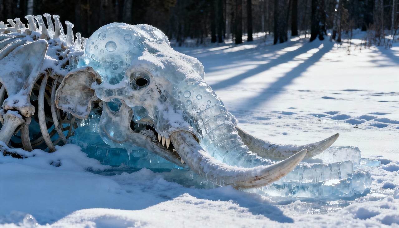 A preservação de Yuka no permafrost foi fundamental para proteger as delicadas moléculas de RNA