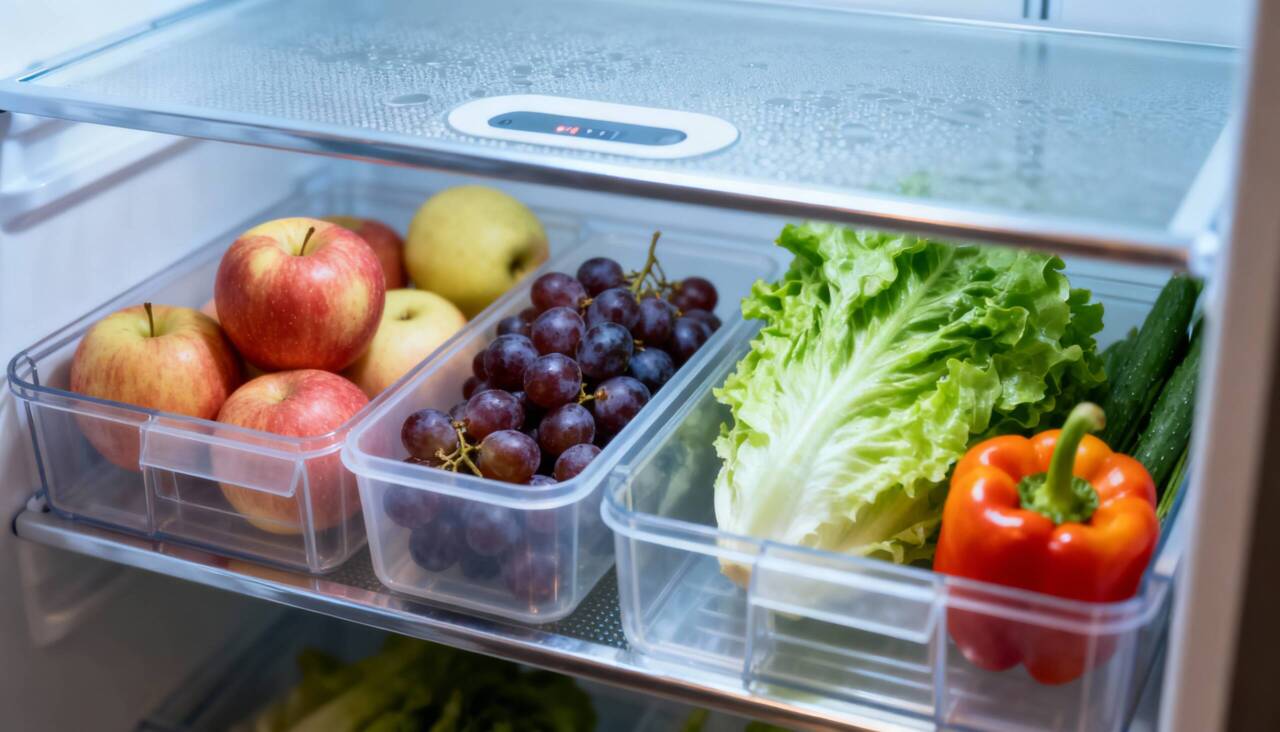 Apesar de muitos utilizarem esse espaço apenas para vegetais, a gaveta da geladeira pode ser ainda mais eficiente quando usada para outros tipos de alimentos