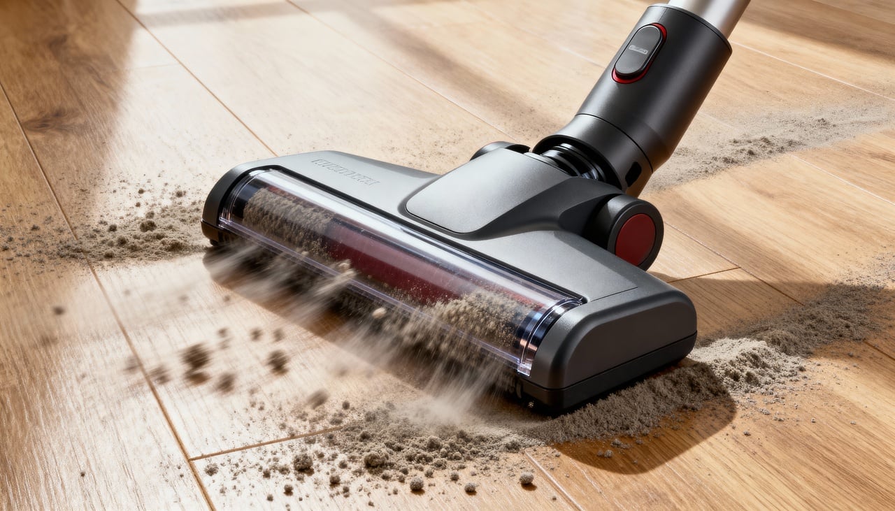 A potência de sucção representa a capacidade do aspirador de puxar o ar