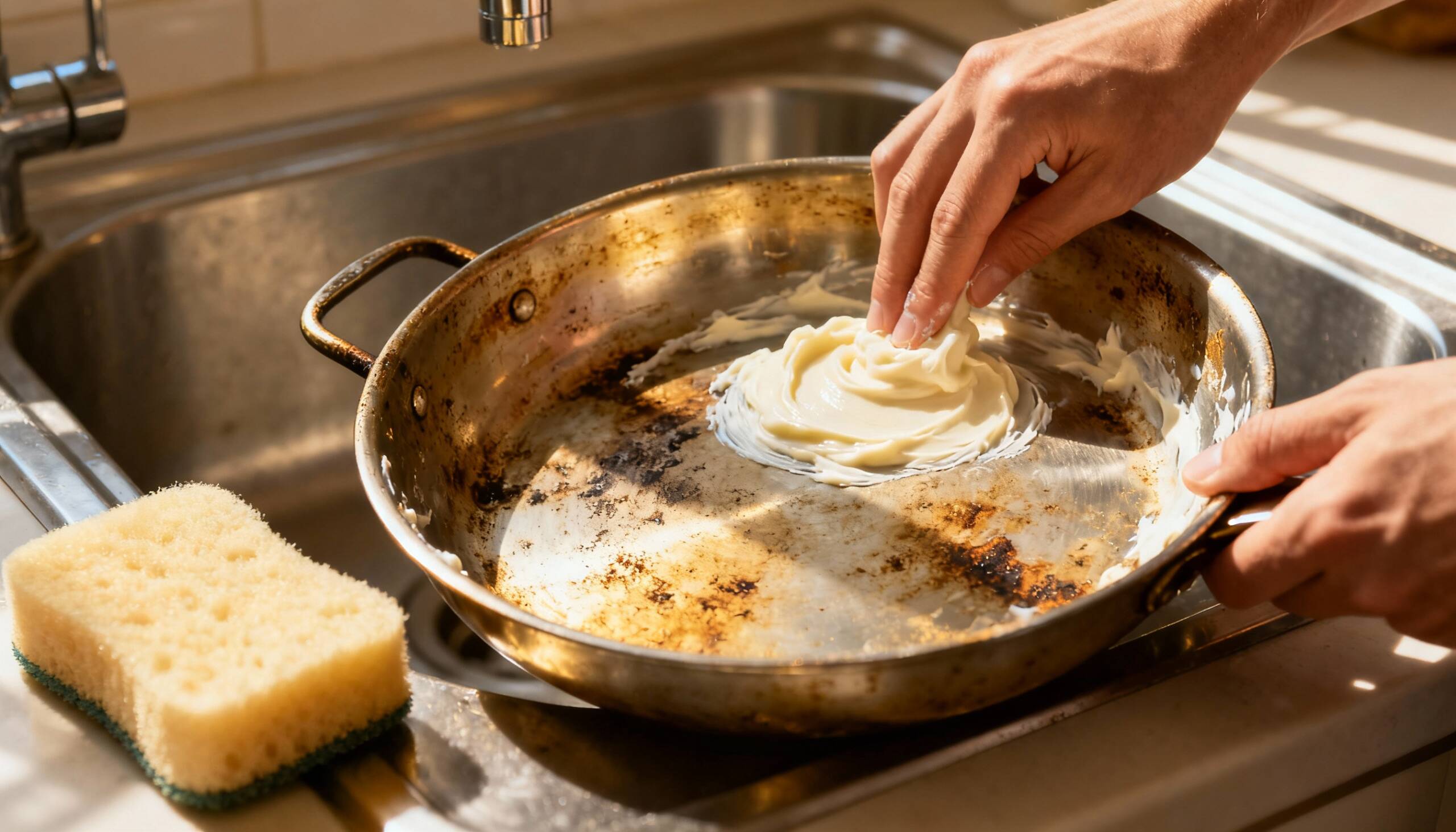 O bicarbonato de sódio também é eficaz