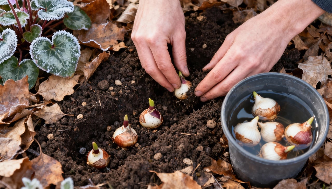 A escolha de variedades é fundamental para criar um visual interessante no jardim com o Cyklamen dyskowaty