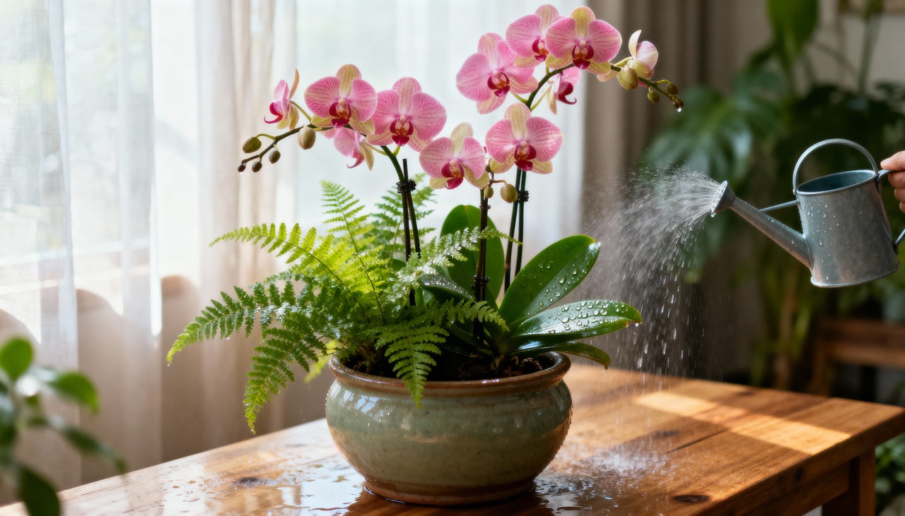 Espécies como samambaias, gardenias e orquídeas tendem a reagir rapidamente a mudanças na composição da água