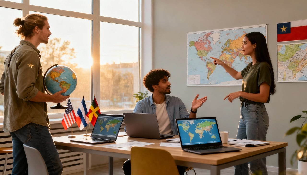 O mercado valoriza experiências internacionais, abrindo portas para cargos de liderança e inovação