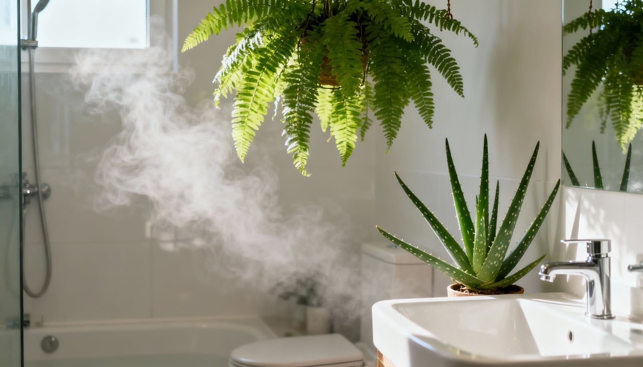 Algumas espécies são eficientes na absorção da umidade do ar, tornando os ambientes mais confortáveis de maneira natural