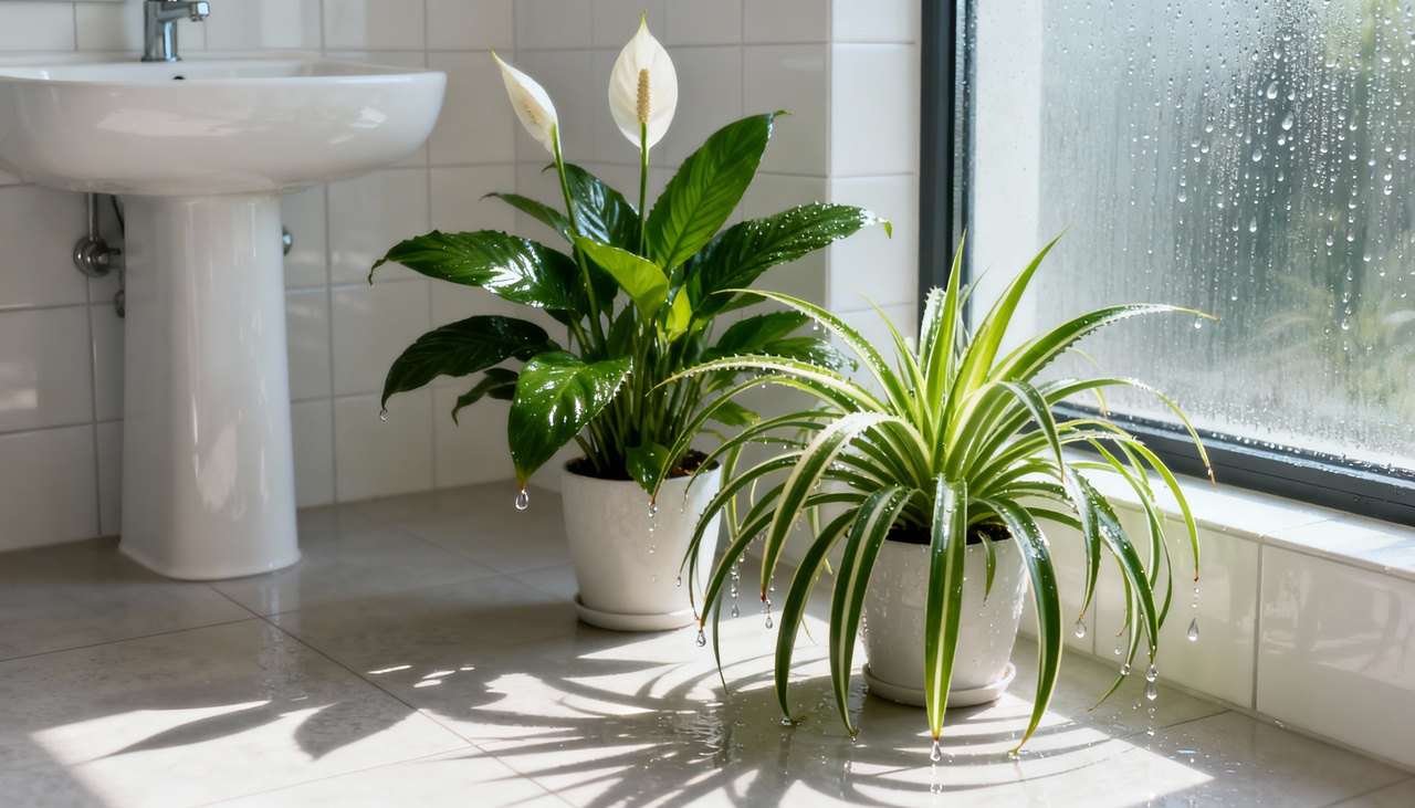 Algumas plantas domésticas têm a capacidade de absorver a umidade do ar por meio da absorção foliar