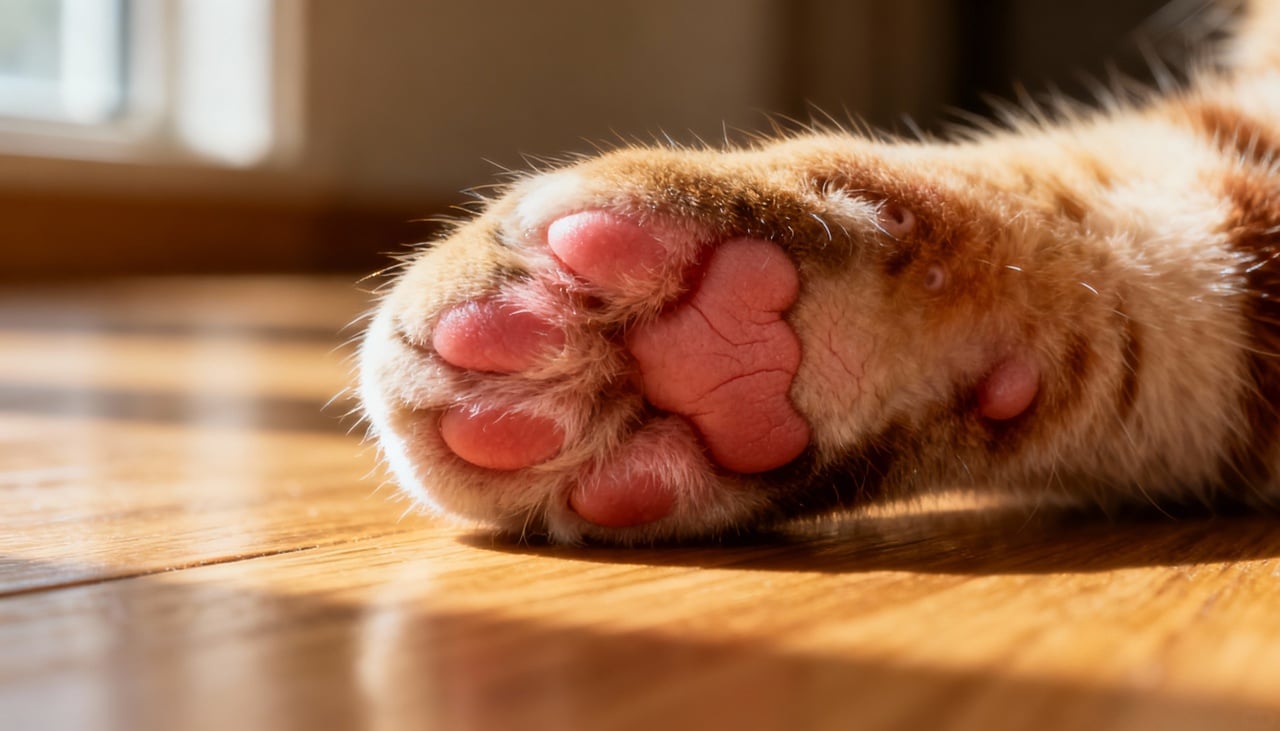 Uma das características mais notáveis nos felinos é a estrutura altamente sensível das patas