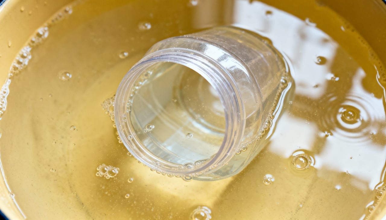 Potes de plástico possuem pequenas fissuras que absorvem partículas e moléculas de gordura durante o uso