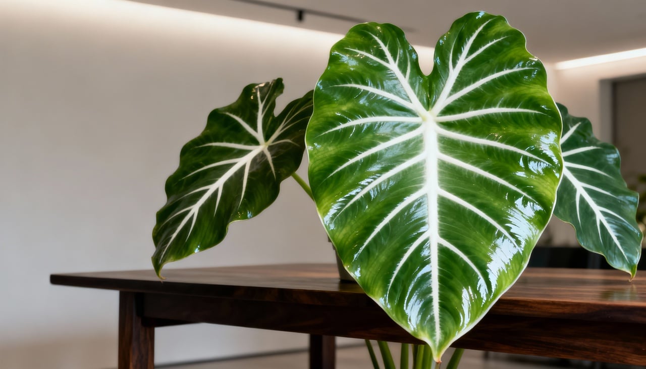 Existem inúmeras opções de alocasia para colecionadores, com diferentes níveis de popularidade e raridade