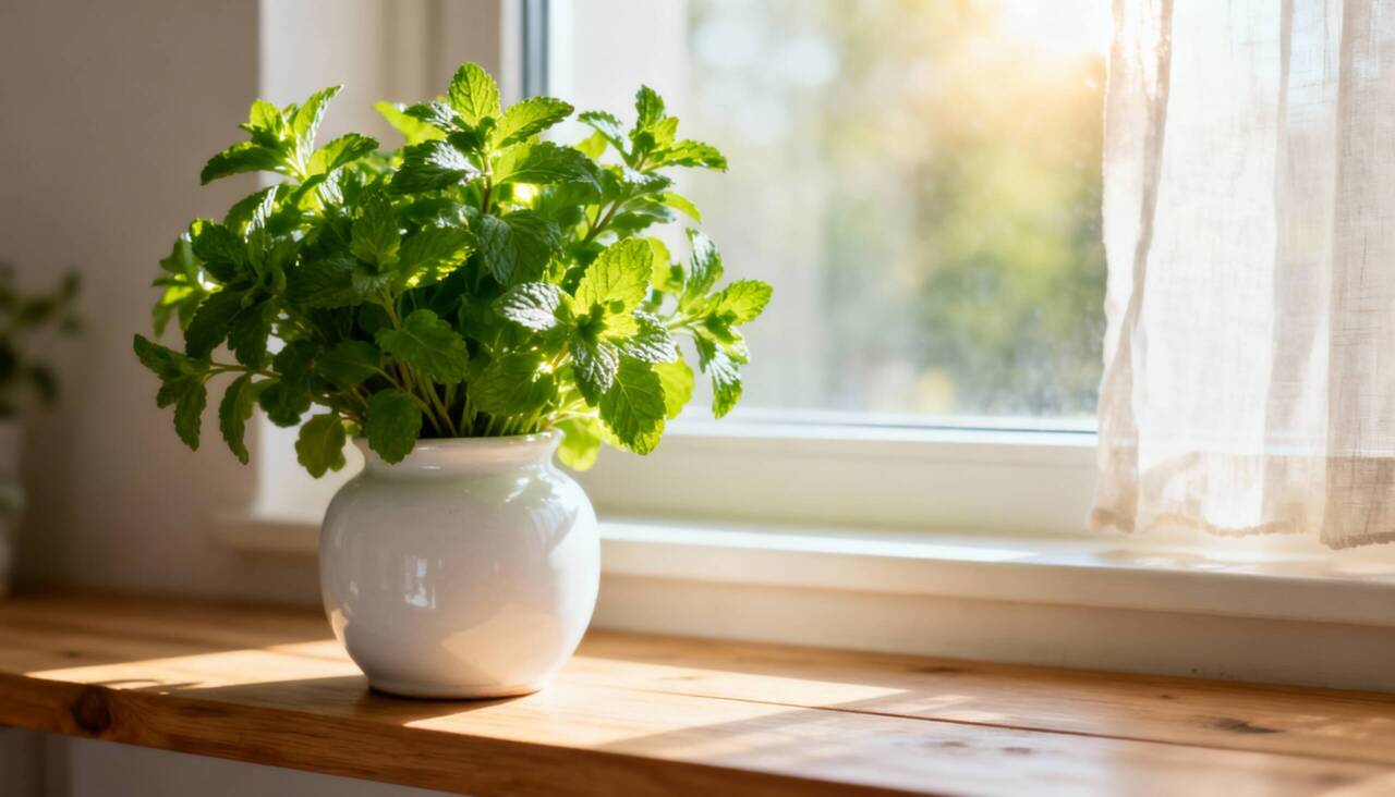 No Feng Shui, a hortelã é reconhecida por sua adaptabilidade