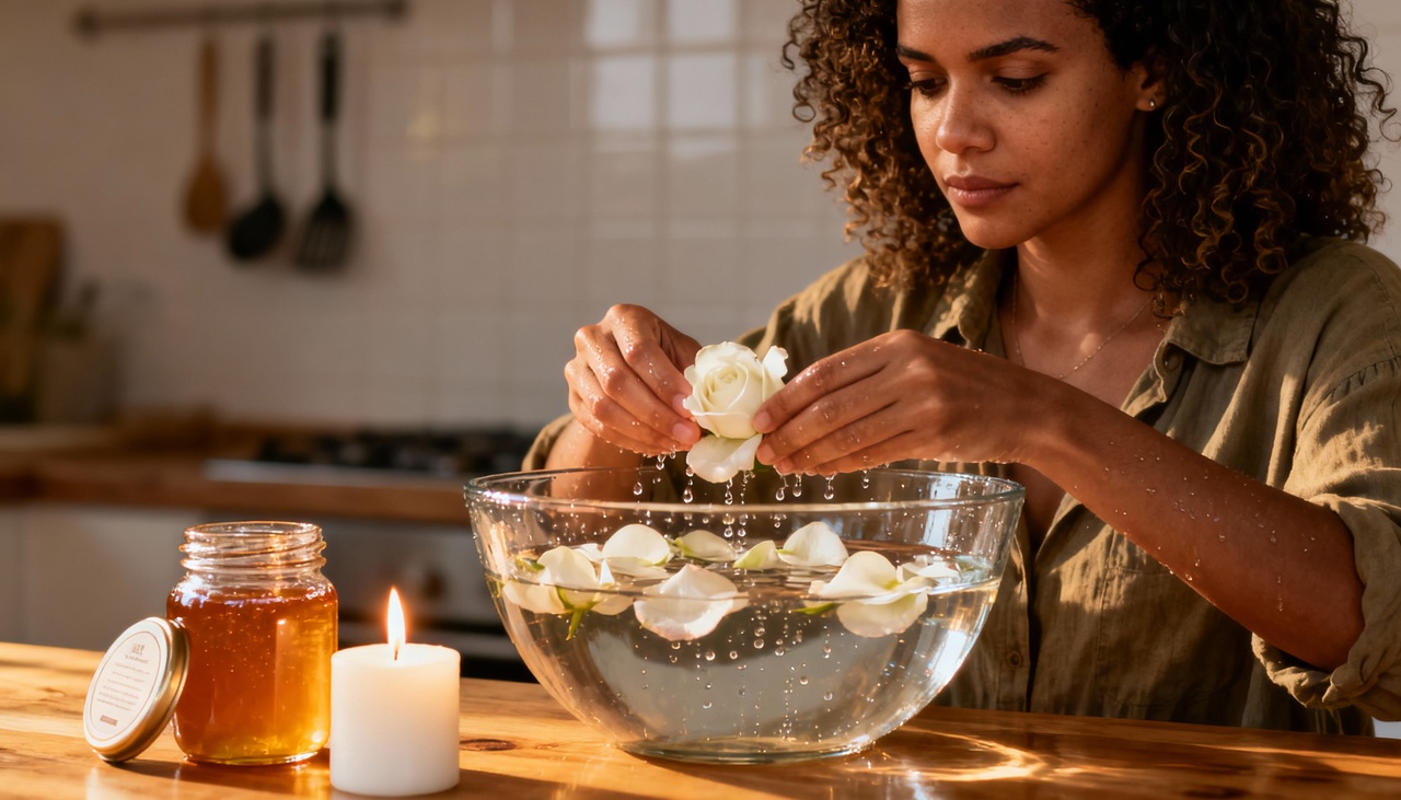 O ritual utiliza quatro elementos naturais