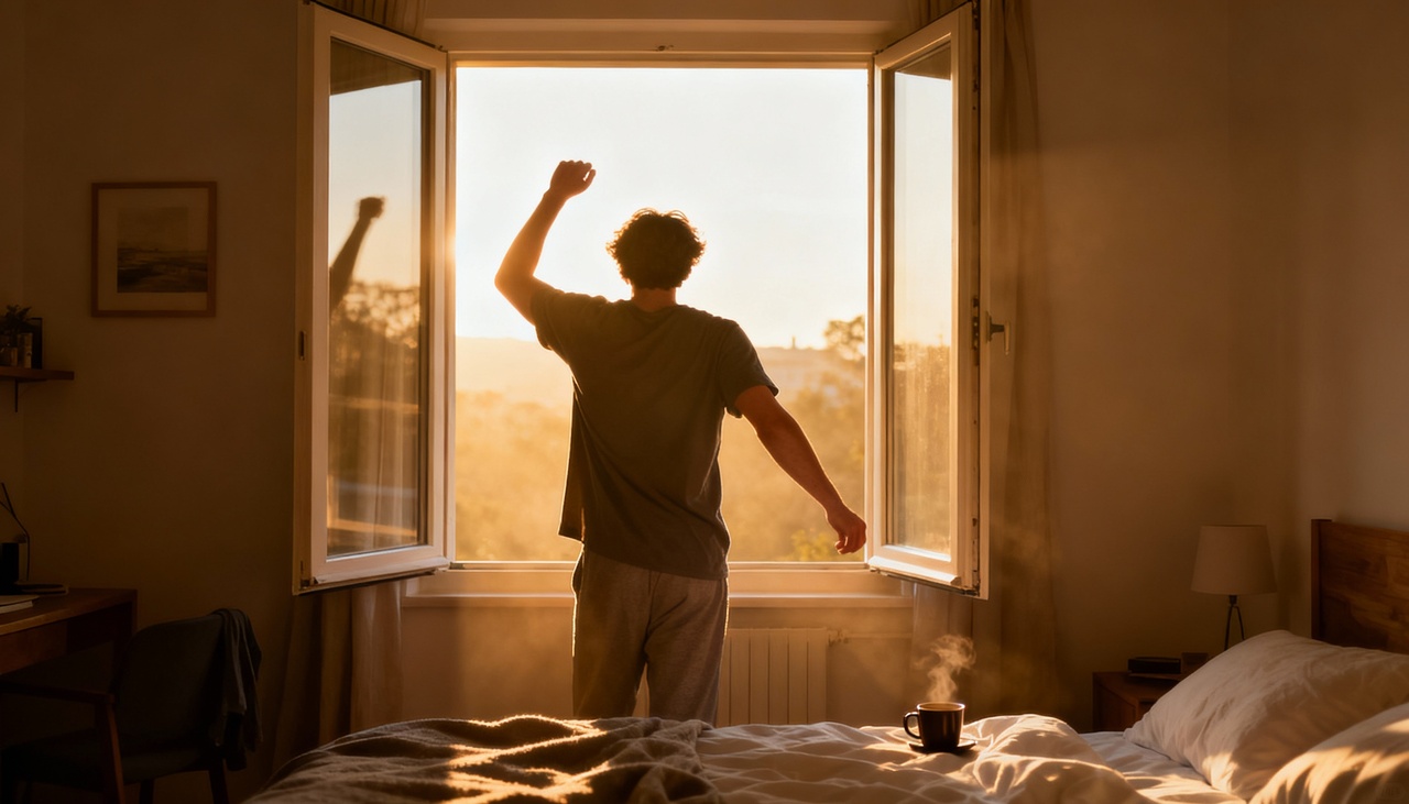 Logo após sair da cama, o corpo experimenta um fenômeno chamado inércia do sono