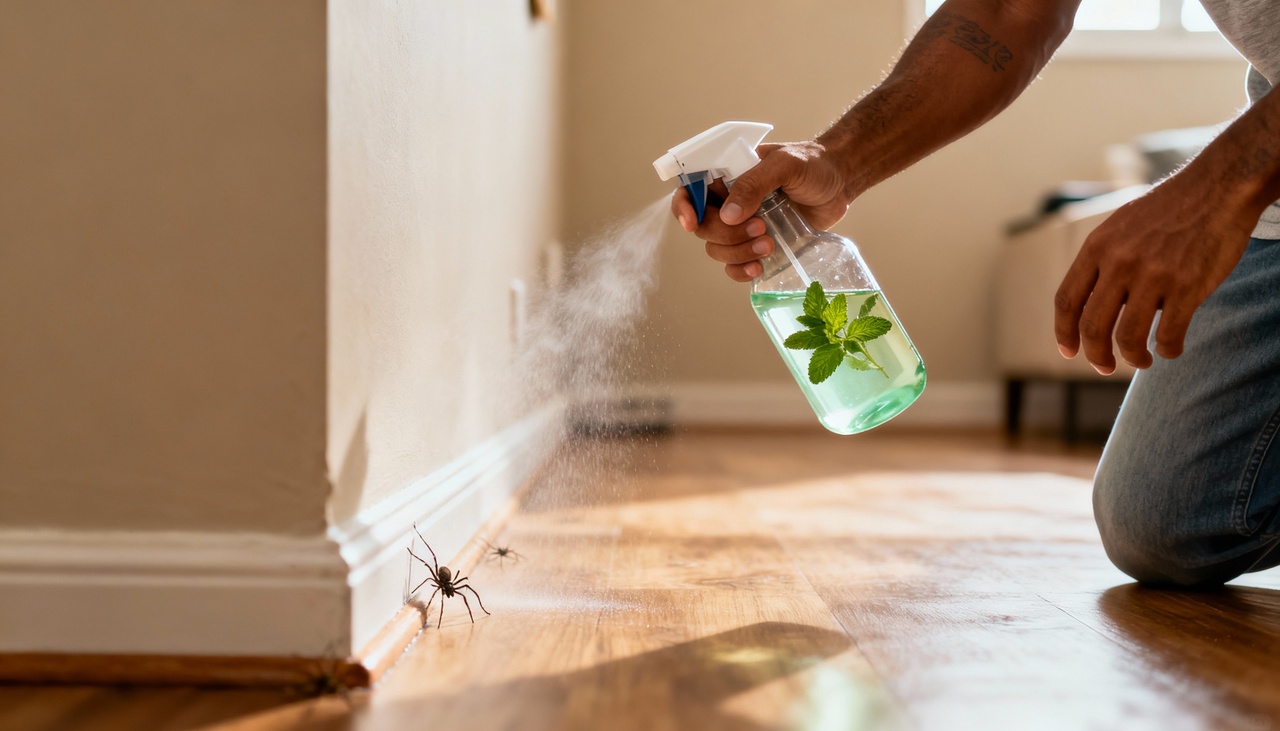 Pequenas rachaduras entre portas, janelas e rodapés são trajetos comuns para aranhas entrarem nas casas