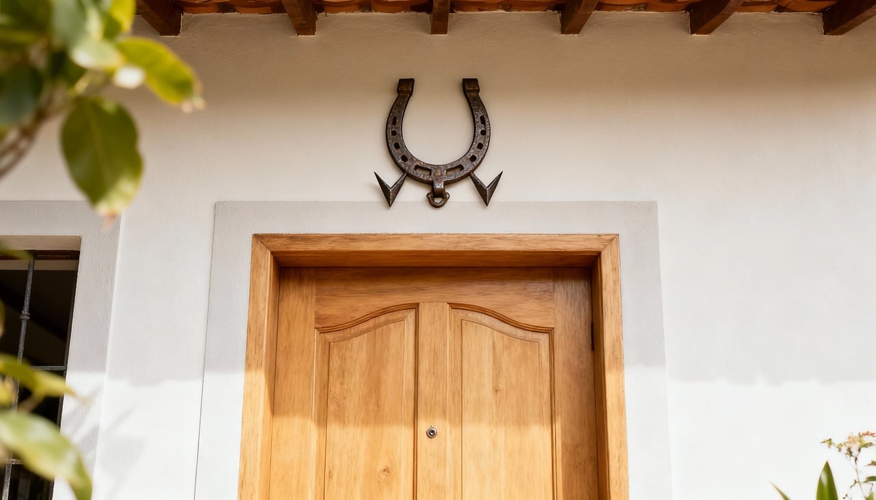 No Feng Shui, a localização da ferradura é determinante para seus efeitos