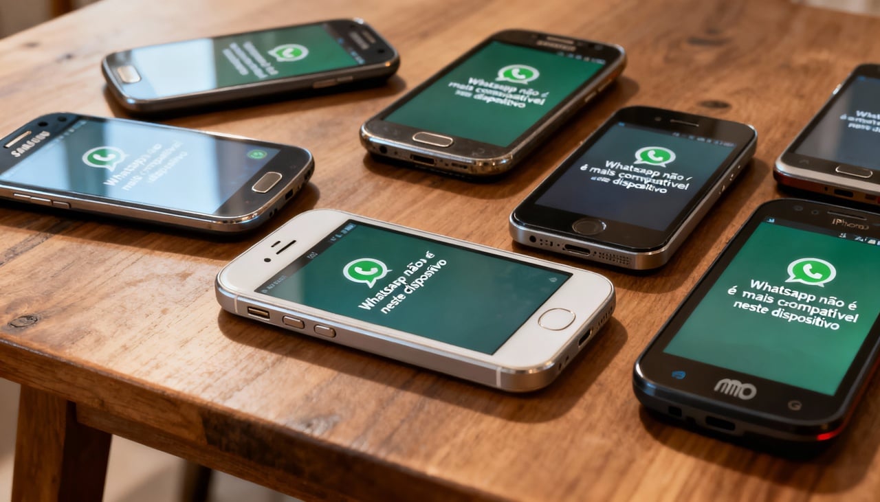 A lista oficial do WhatsApp atualizada para 2025 inclui modelos de diversas marcas, que não atenderão mais aos requisitos mínimos técnicos do aplicativo